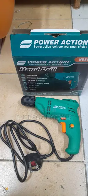 Power Action Drill ya Mkono ya Umeme 380W