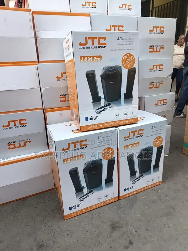 JTC J-801 Pro Multimedia Woofer with Microphone - 1