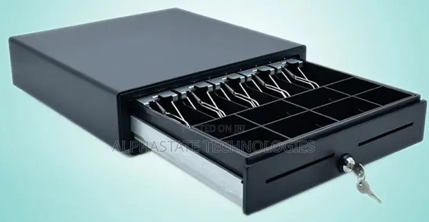 OCOM ECD-420X Durable Metal Cash Drawer - 1
