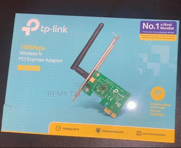 TP-Link WN781ND 150Mbps Wireless N PCI Express Adapter - 1