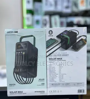 Green Lion Solar Max 120000mAh Powerbank