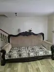 Antique Style 7-Seater Sofa Set & 6-Seater Dining Table - 2