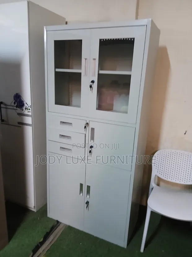 Boss Office Products Office Cabinet with Safebox - 1