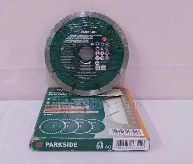 Brand New Parkside Diamond Cutting Disc Set - 1