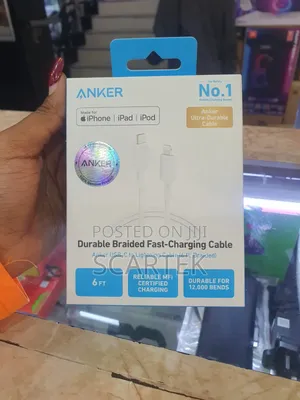 Anker 322 USB-C to Lightning Cable (6ft, Nylon Braided)