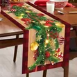 Christmas Table Runners with 5 Table Mats - 1