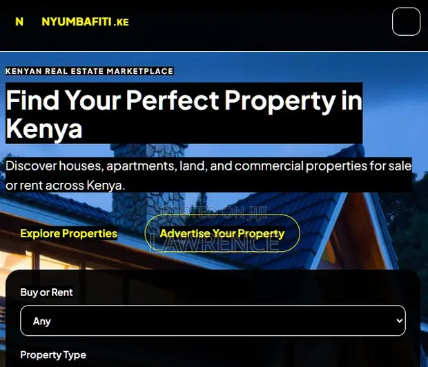 NyumbaFiti.KE Website for Sale - 1