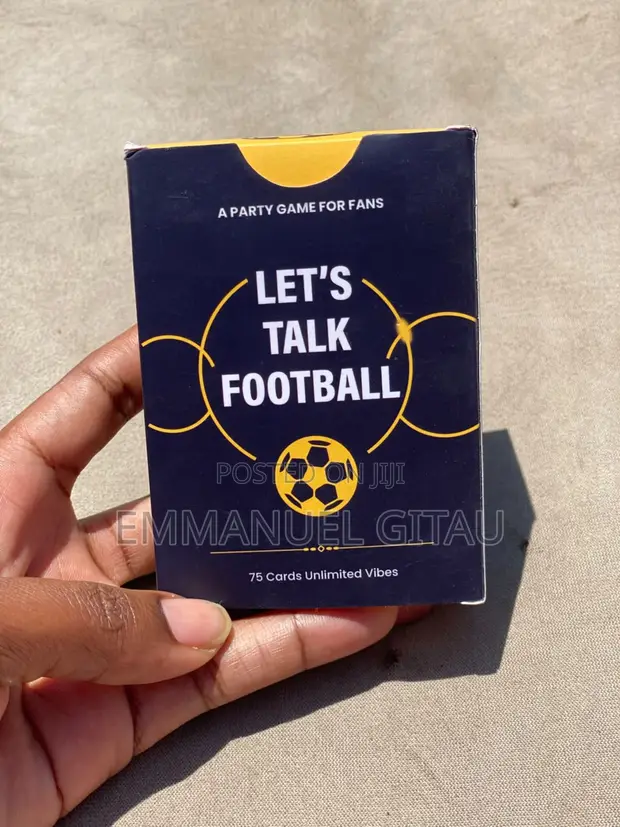 Football Trivia Party Game Cards - 1