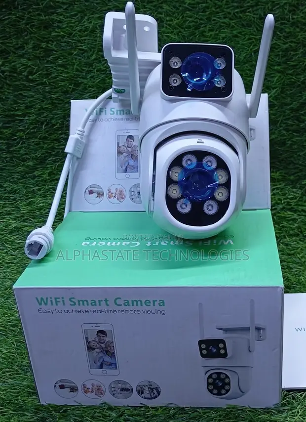 iCSee App Dual Lens WiFi PTZ Smart Security Camera - 1