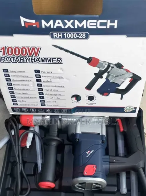 Maxmech 1000W Rotary Hammer - 1