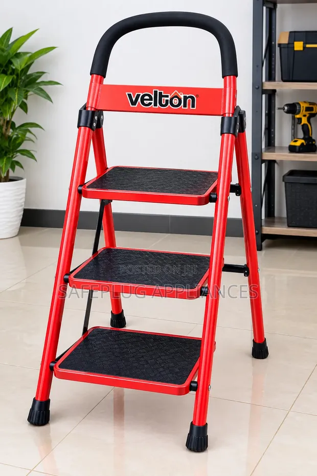 Brand New 3-Step Compact Ladder for Home & Shop - 1