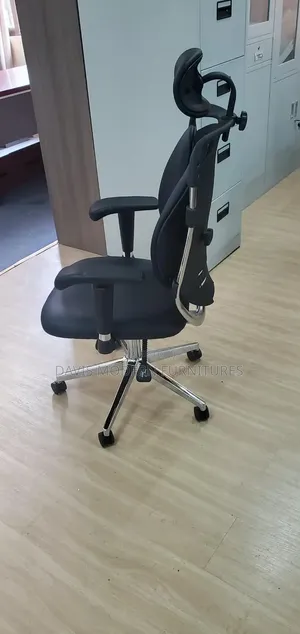Executive Recliner Swivel Office Chair - Black