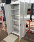 5 Compartment Storage Cabinet - Light Grey - 1