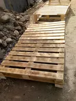 Fancy 4x6 Pallet Bed - Brand New - 2
