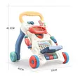 Music Push Walker yenye Water Tank - Kituo cha Kusaidia Watoto Kutembea - 2