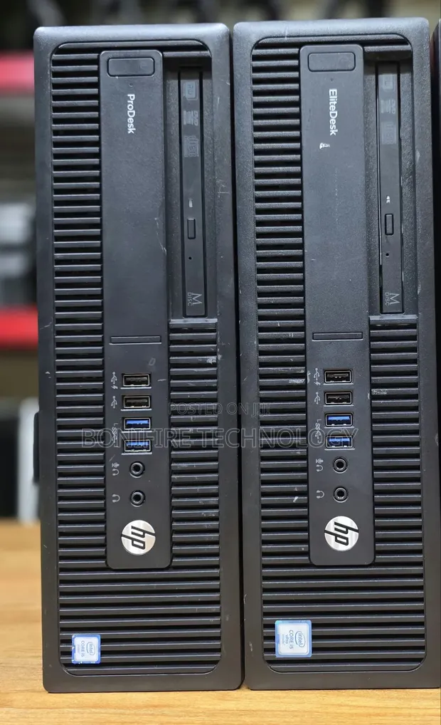 Kompyuta ya Mezani HP EliteDesk 800 G2 - Core i5, 8GB RAM, 500GB HDD - 1