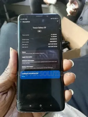 Samsung Galaxy S9 64GB Black (Used, Cracked)