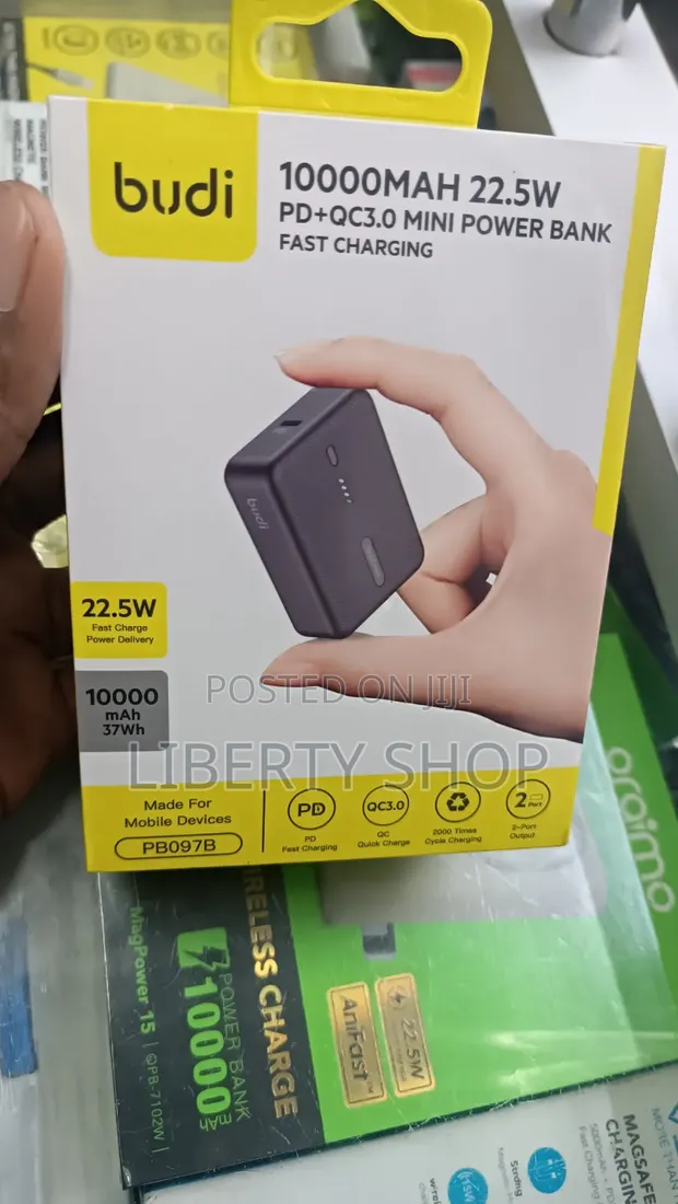 Budi Original Mini Power Bank 10000mAh - 1
