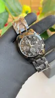 Tissot Chronograph Watch ya Chuma cha Kutupwa kwa Wanaume - 4