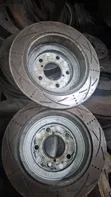 Subaru Forester Rear Slotted Disc (Iliyo tumika) - 1
