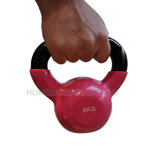 4kg Coated Kettlebell