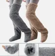Fuzzy Plush Over the Knee Socks - 3