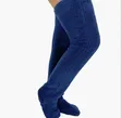 Fuzzy Plush Over the Knee Socks - 5