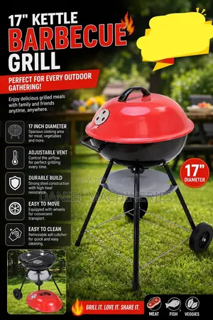 Grill ya Kettle ya Inch 17