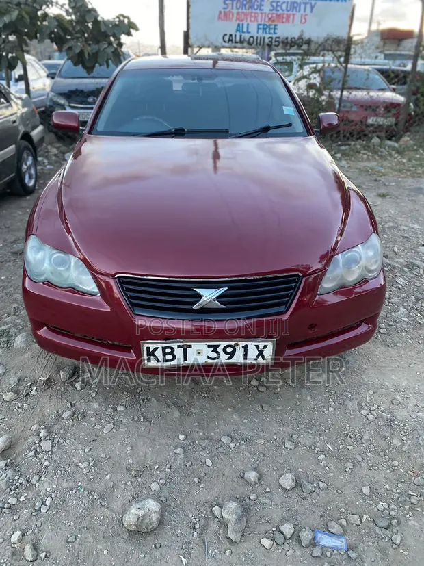 Toyota Mark X 2006 Maroon - 1