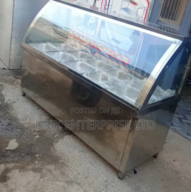 Brand New Stainless Steel Food Warmer Display - 1