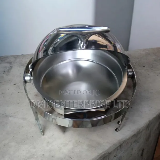 Stainless Steel Roll-Top Chafing Dish - 1