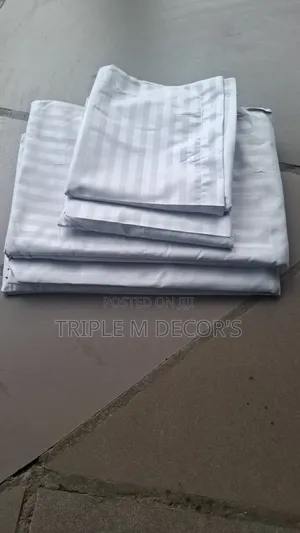 Premium 6x6 Bedsheet Set - 4 PCS