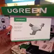 UGREEN LP130 Kipachiko cha Simu cha Gari cha Air Vent - Nyeusi - 1