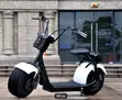 Scooter ya Umeme Mpya 2026 Nyeupe - 1