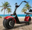 Scooter ya Umeme Mpya 2026 Nyeupe - 2