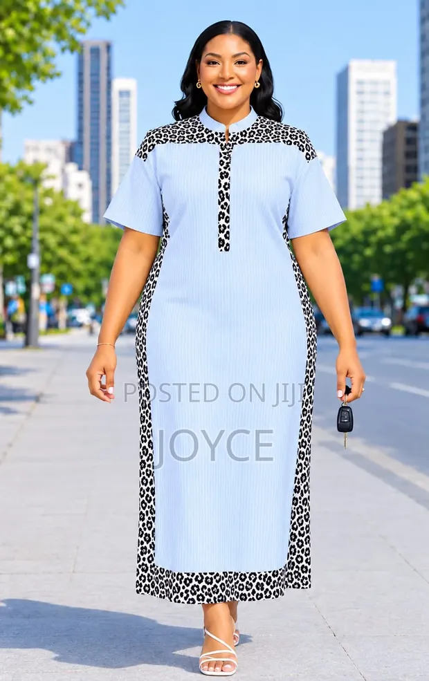 Sleeveless Striped Maxi Dress - 1