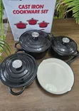 7-Piece Enamel Cast Iron Cookware Set - 2