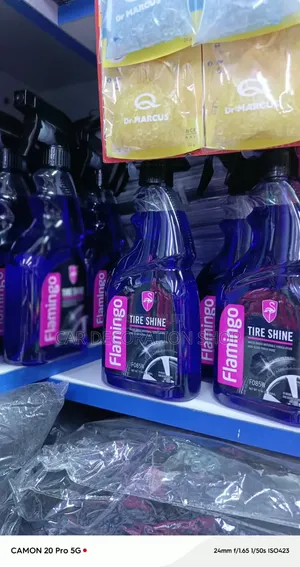 500ml Tire Shine Polish and Protectant with Spray Bottle