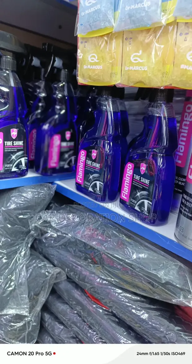 Tire Shine - Deep Glossy Black Finish - 1