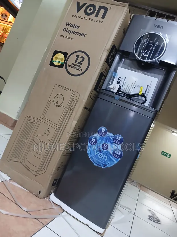 Von VDE-305CLS Bottom Loading Water Dispenser - 1