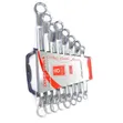 Set ya Spana za Double Ring 8pc, Chuma Kipolishi cha Mirror Chrome - 2