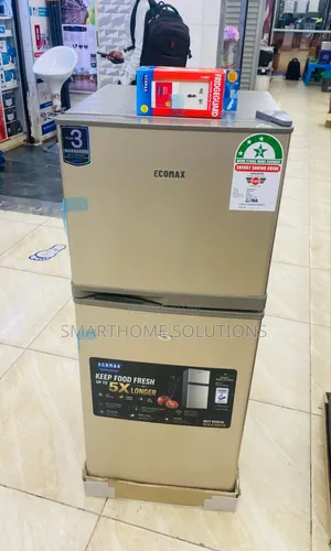 Ecomax 118L Double Door Fridge BD-118 na Fridge Guard Bure