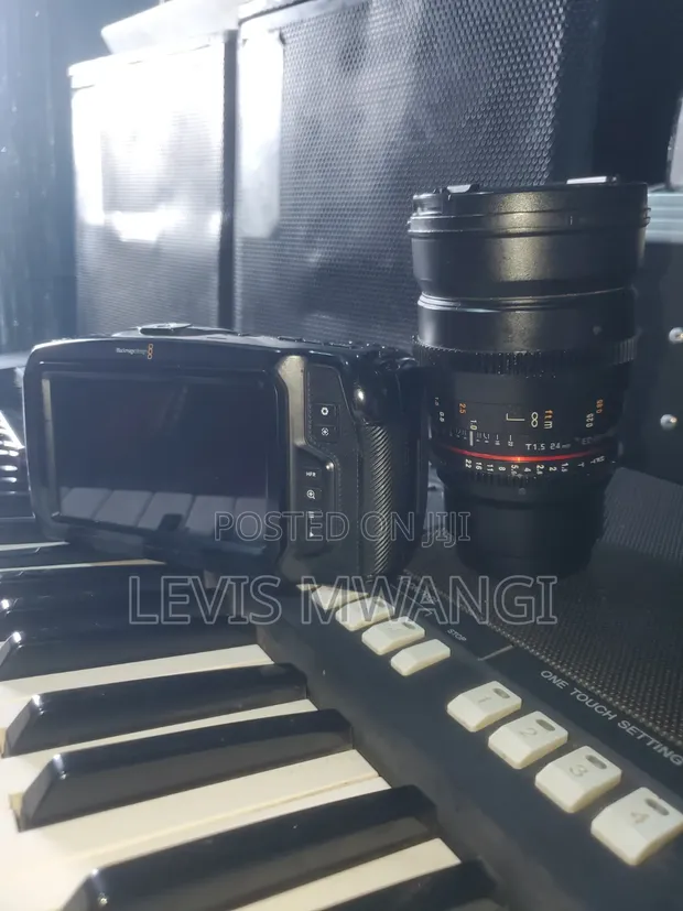 Blackmagic 4K Cinema Camera with Lens - 1