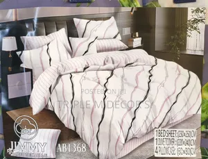 Premium Jimmy Duvet Cover Set - 6 Pcs