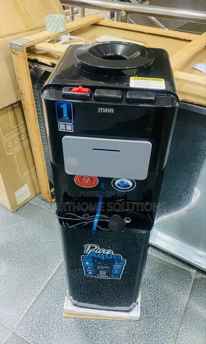 Mika Water Dispenser Mi-bomba 3 (Moto, Baridi, Kawaida) na Cooling ya Umeme
