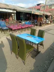 Viti vya Mgahawa/Hoteli, vya Kijani na Fremu Iliyopakwa - 2