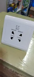 Single Twin Shaver Socket - 1