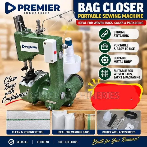 Portable Bag Closer Sewing Machine - 1