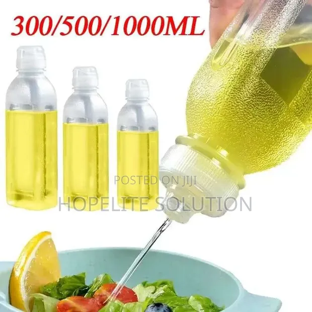 Plastic Oil Bottle - 500ml - 1