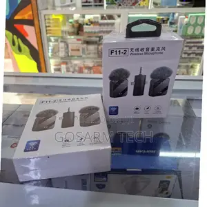F11-2 Wireless Microphone for Interviews, Content Creation